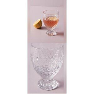 Anthropologie Fresca Fish Glass Cup 10.25 Oz